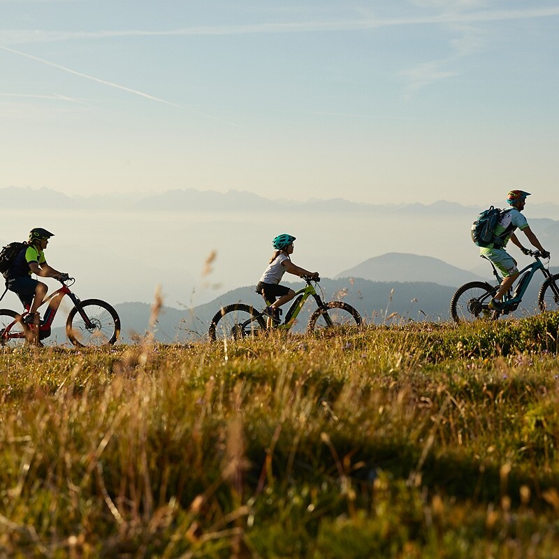 Mountainbiken zwischen Tal und Almen